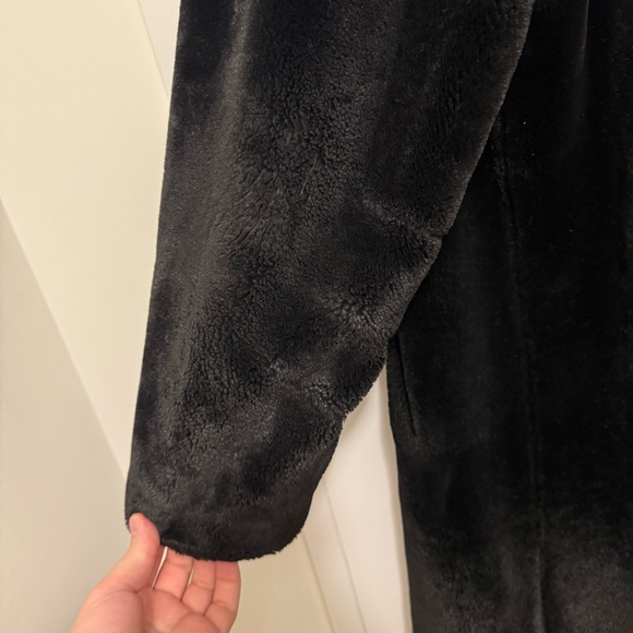 Utex Black Teddy Jacket for Women - Picture 6 of 7